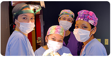 Our Staff at Hair Transplant Seattle - With Patient